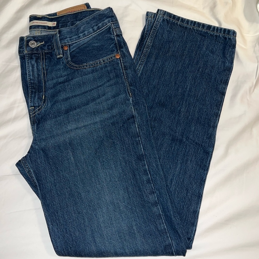 Levi Low Pro low rise Jeans